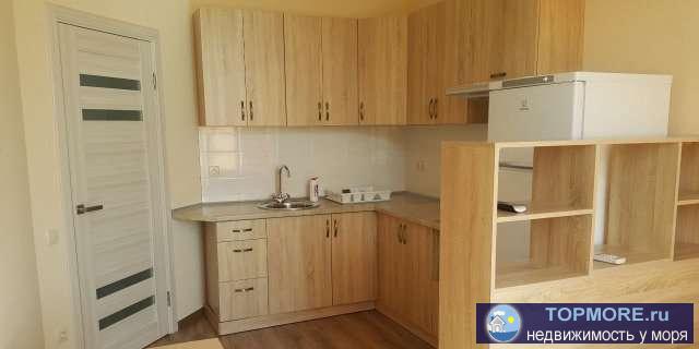 Сдам 1-комнатную квартиру 42 м в новом жилом комплексе 'Аквамарин' в Евпатории на Полупанова 27 д. Квартира только... - 1