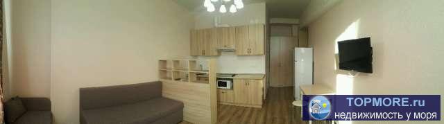 Сдам квартиру студию 35 м в новом жилом комплексе 'Аквамарин' в Евпатории на Полупанова 27. Квартира только после...