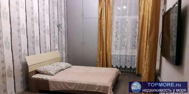 Сдам свою однокомнатную квартиру под ключ в частном секторе Евпатории, рядом ЕВДКС МО РФКвартира просторная, во дворе...