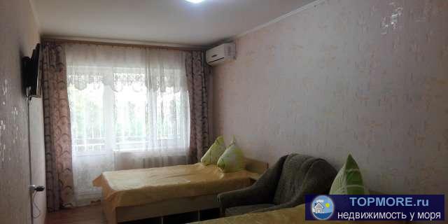 Сдается посуточно комфортная однокомнатная квартира на втором этаже,двухэтажного дома,от собственника. Двор... - 1