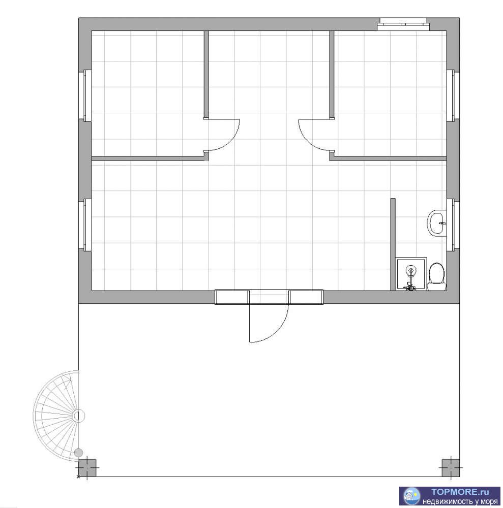 дачный потребительский кооператив Нептун, Сакский район, Республика Крым, Центральная улица.     Продам трехэтажный... - 9