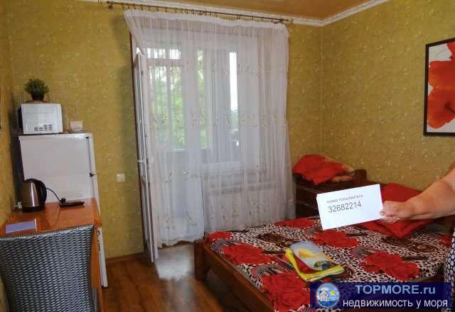 Уютная студия с посудой и чистым бельём.СОБСТВЕННИК. 10 минут от ЦЕНТРА ГОРОДА. развитая транспортная сеть, рынок.... - 1