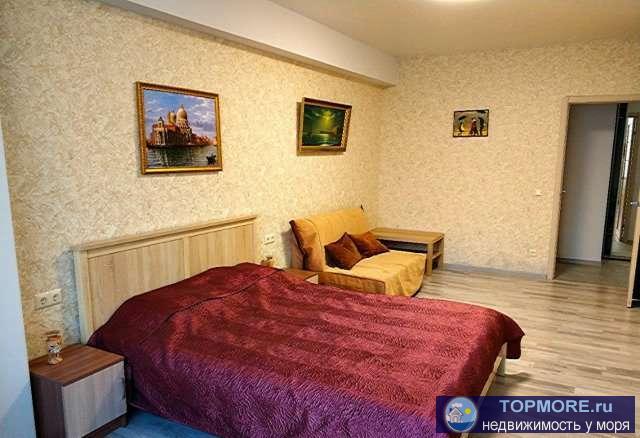 Сдается посуточно своя однокомнатная квартира в новом доме на пр.Античном 24 рядом с пляжем Омега. До моря 5 мин.... - 2