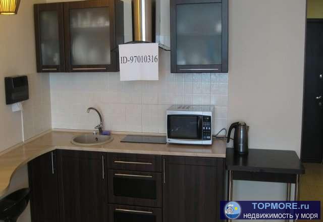 Апартаменты-студио с видом на море расположены в комплексе 'Аквамарин'. Индивидуальная система кондиционирования... - 2