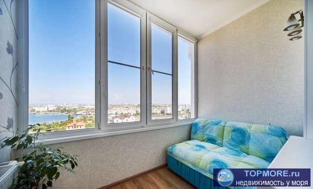 Квартира находится на 9 этаже 10 этажного нового дома, напротив находится парк 'Победы' с другой стороны 'Стрелецкая'... - 1