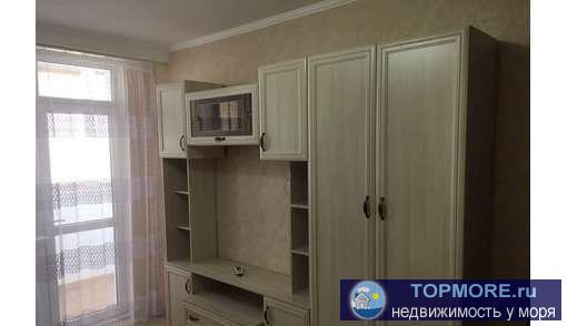 Однокомнатная квартира в Севастополе с видом на море в новом доме после ремонта, в которой есть всё необходимое для...