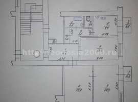 3 ком квартира, 76,4 кв м, 3/3 эт. Квартира сталинка, без ремонта...