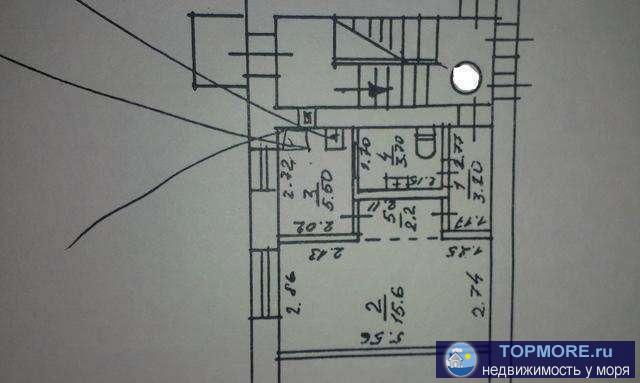 г. Феодосия, ул. Горького. Продажа, 1-ком. квартира, 30,2 кв.м.Квартира находится на 1 ом этаже 5 ти этажного дома.В... - 1