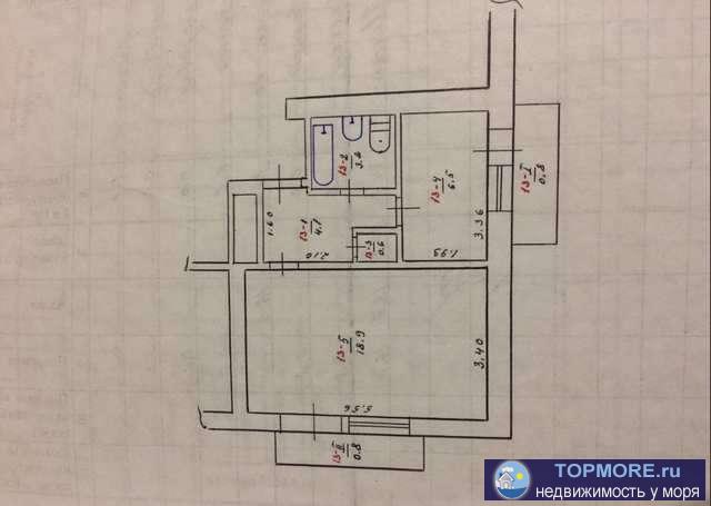 Продается 1-ком. квартира 34,9 кв.м. по адресу г. Старый Крым, Кировский район, ул. Карла Либкнехта. В квартире... - 1