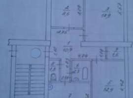 Продается 3-х ком. квартира 68,5 кв.м. по адресу г. Феодосия, ул....