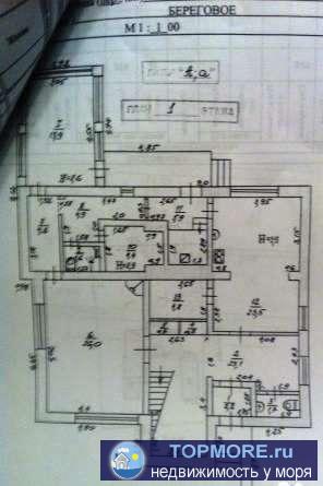 с Береговое, Лазурный переулок, дом 189 кв м, участок 10 соток Продается 2-этажный дом 189 кв м на участке 10 соток.... - 1