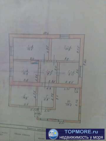 Продается дом, жилая площадь 41,8 кв.м., сделан хороший ремонт, на окнах пластиковые стеклопакеты, свет, вода,... - 1