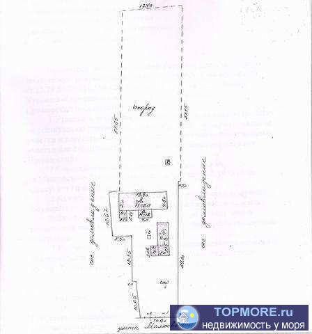 Продается земельный участок 14,5 соток в пгт Приморский, ул Маяковского. Участок ровный, правильной формы, окружение... - 1