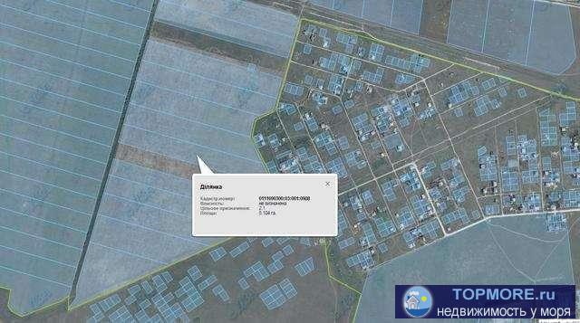 Продается  участок 510 соток в пгт Приморский, по ул. Керченское шоссе.