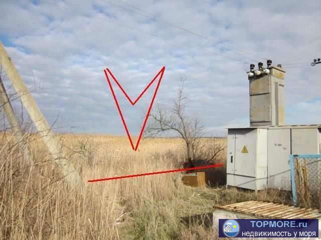 Продается земельный участок 100 соток в с Береговое, Керченское шоссе. Договор аренды до 2056г. с целевым назначением...