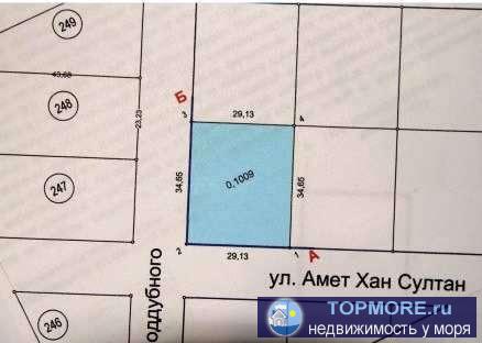 Продается земельный участок 10 соток в с Берегоовое, ул Амет- Хана Султана. Коммуникации рядом, до моря 1 км. 
