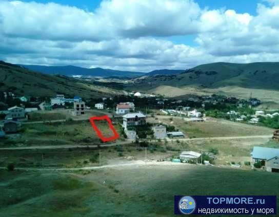 Продается земельный участок в живописном месте поселка городского типа Коктебель. Участок находится у подножья...