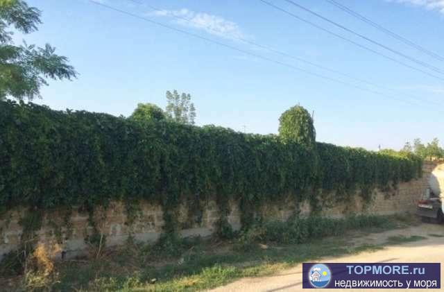 Продается участок 40 соток, 500 м до моря, вода, свет, газ на участке. Огорожен хорошим забором, на участке залит...