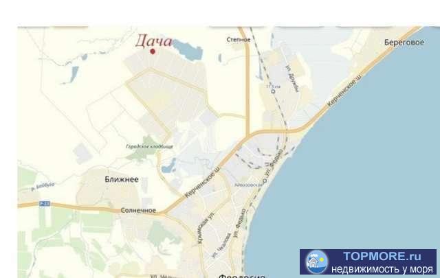 Продается участок в СПК Сиваш, г.Феодосия, ул. Рябиновая, расположеныый недалеко от озера - 150 м. г.Феодосия - 4 км.... - 1