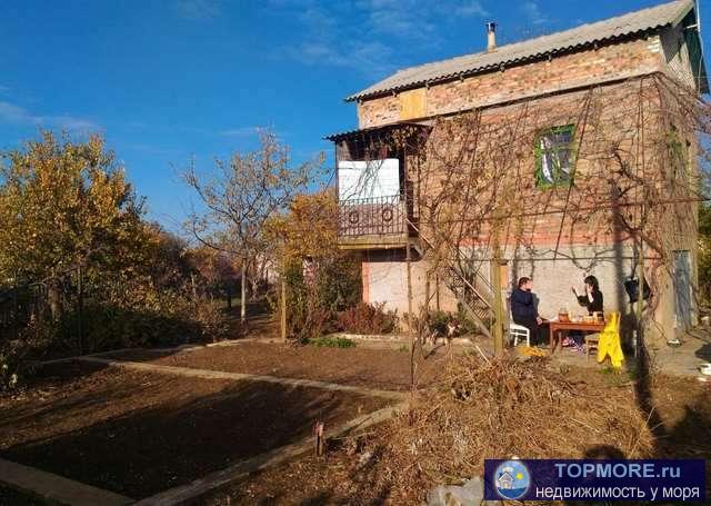 Продается садовый дом 60 кв м, 7 соток в г. Феодосия, ул. Виноградная, массив Степной, по садовой книжке. На... - 2