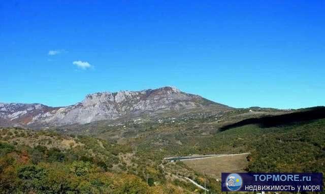 Продается участок в с. Верхняя Кутузовка, Алуштинский городской округ, пер. Южный. Прекрасным видом на горы, озеро и...