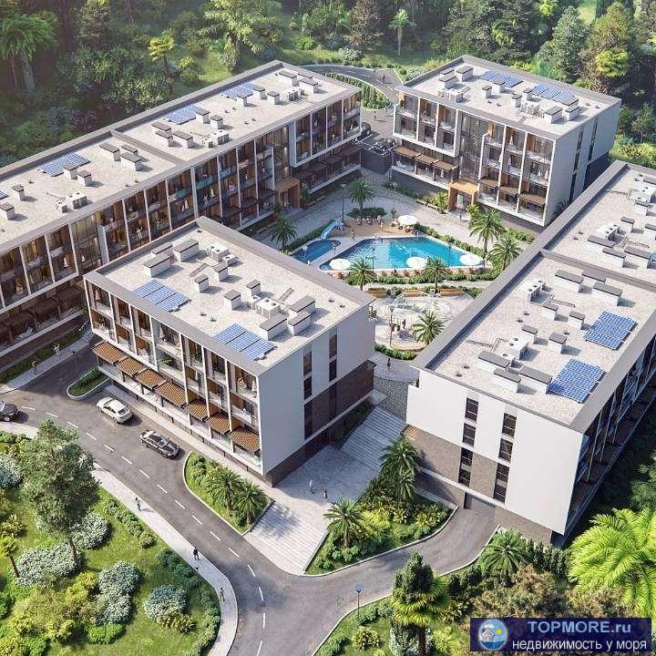 Жилой комплекс Морской квартал с комфорт классом,расположен в уютном месте в п.Вардане Лазаревского района....