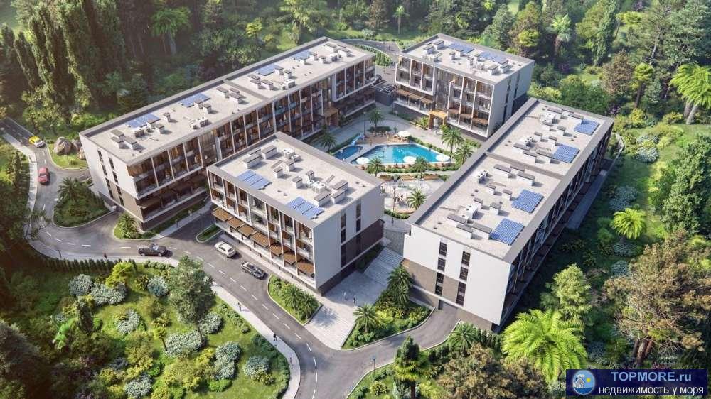 Жилой комплекс Морской квартал с комфорт классом,расположен в уютном месте в п.Вардане Лазаревского района.... - 1