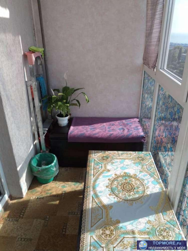 Продается просторная квартира с лоджией и прямым видом на море. В квартире панорамное остекление. Сделан качественный... - 1