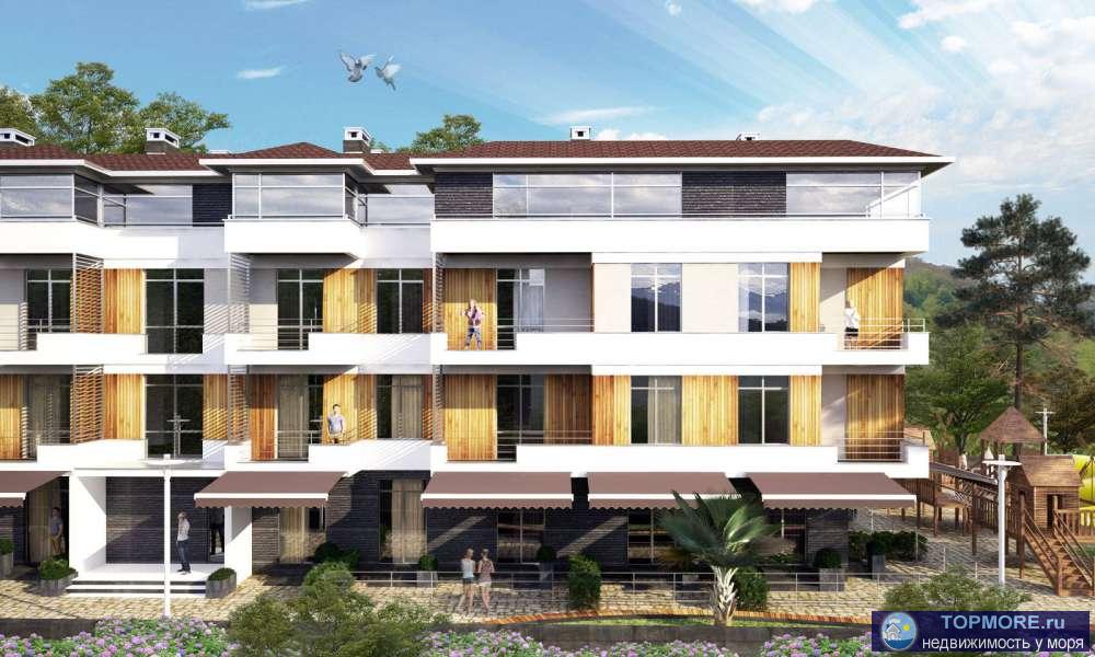 Квартира 36м2 в доме бизнес-класса по улице Миндальной, свободной планировки, с видом на Олимпийский парк. Территория... - 1