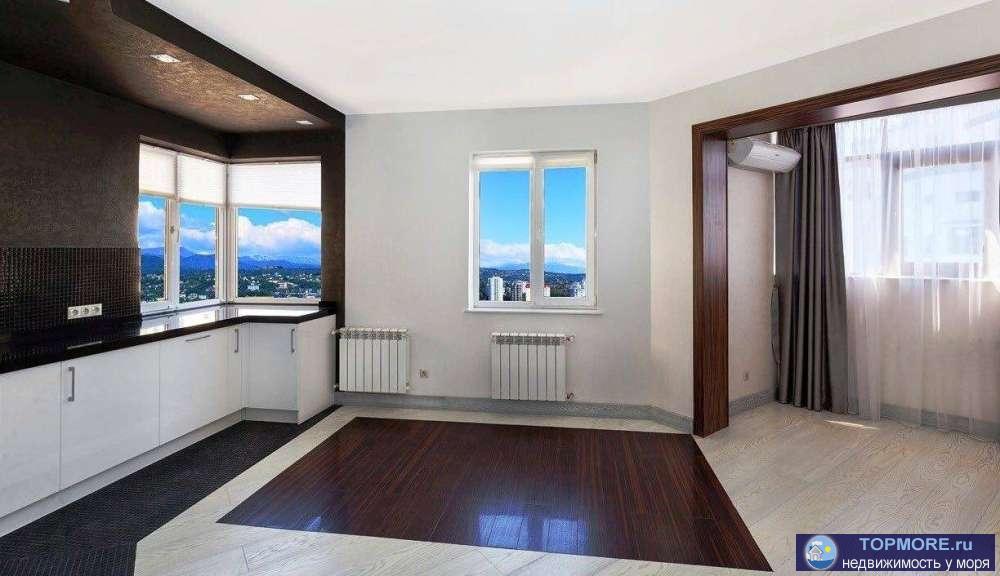 Довольно интересный вариант – квартира в ЖК «Ривьера» на улице Виноградной, с авторским ремонтом в колониальном... - 2