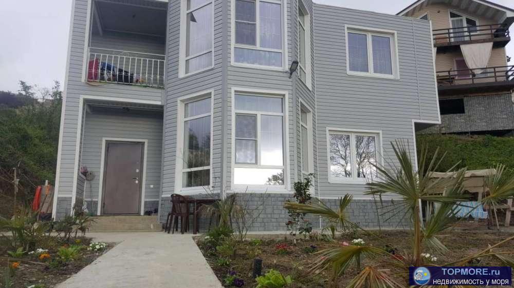 В продаже новый 2-х этажный дом. Участок 5 соток, склон, террасы. Молодой сад. Дом на 9 сваях, каркасно-бетонный с...