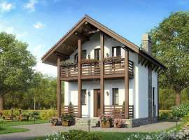 Продаётся дом. С видом на море и горы. Площадь дома 146 м2. Дом...