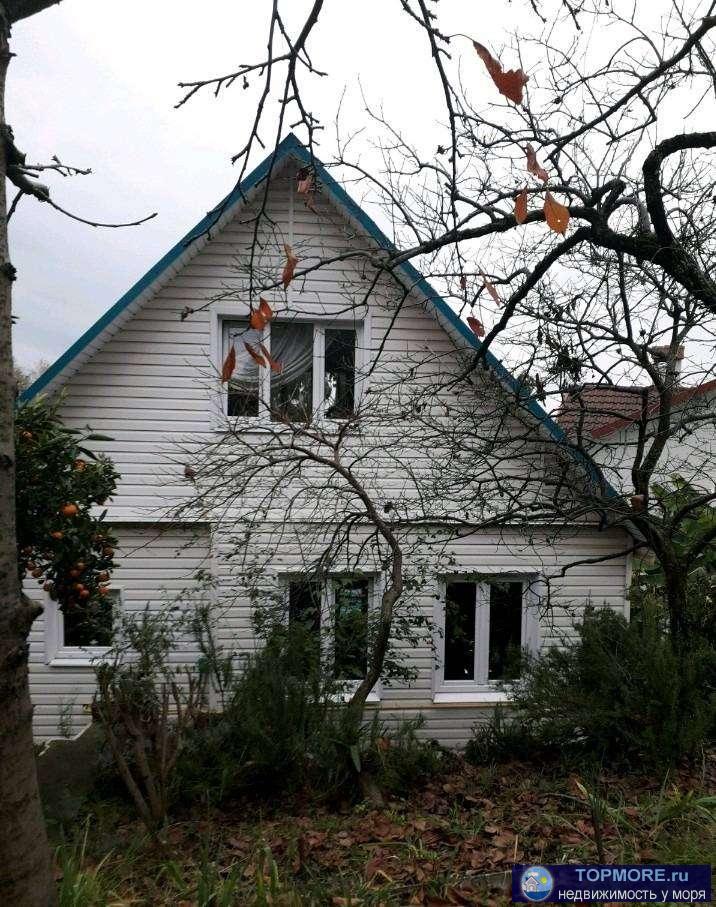 Начало Ландышевой. Остановка - 200 м, До моря - 300 м. Дом сделан из блоков.Плодоносящий сад. (30 фруктовых...