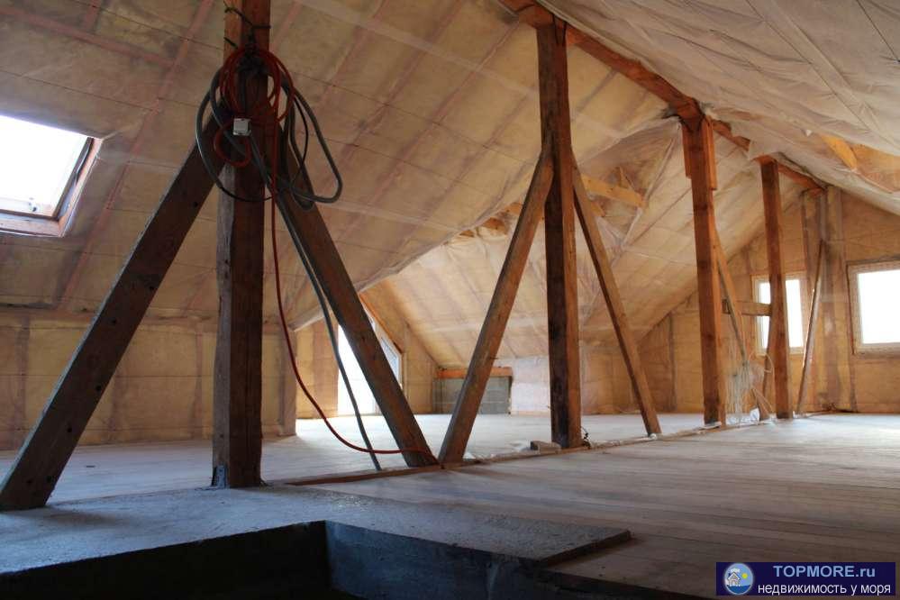 Продается коттедж 360 кв.м плюс мансарда 100 кв.м. Электрика разведена, утеплена крыша. На участке бассейн с видом на... - 1