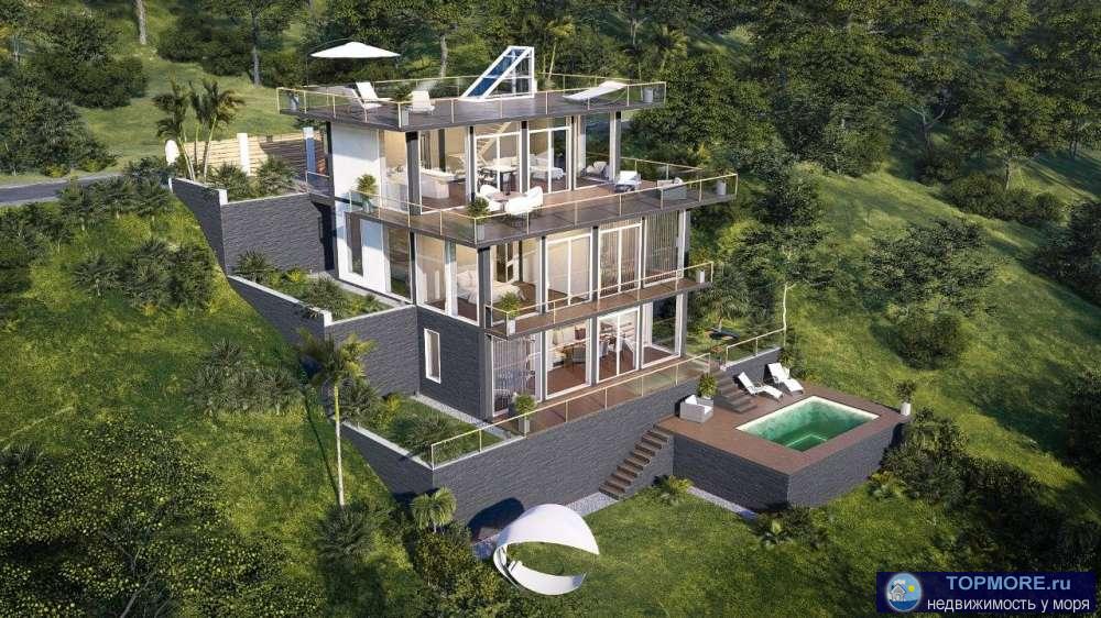 Дом в трех уровнях (цоколь, первый, второй этаж) из 5 комнат в стиле комбинированный фахверк (возможен вариант...