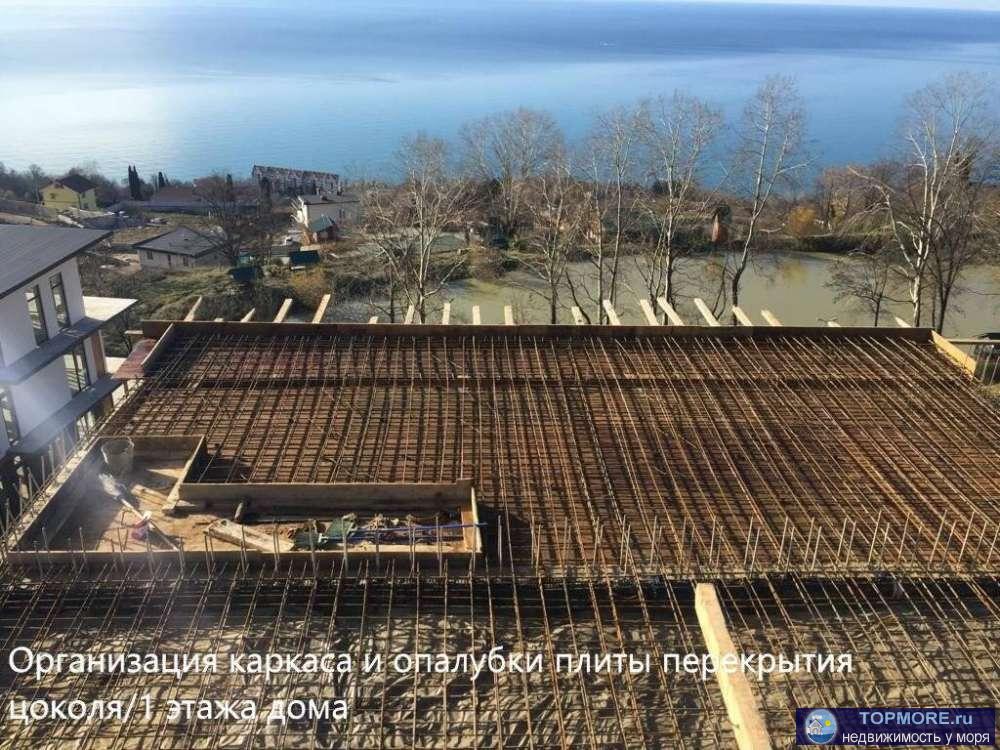 Дом в трех уровнях (цоколь, первый, второй этаж) из 5 комнат в стиле комбинированный фахверк (возможен вариант... - 2