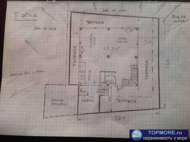 Продается современны просторный, светлый дом, на южном склоне г.Ахун. В престижном районе, с  изумительным видом на... - 1