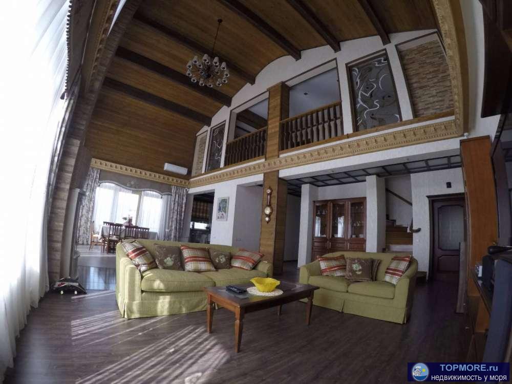 Продам шикарный коттедж в Адлерском районе с панорамным видом на море и горы! коммуникации центральные - вода, газ,... - 2