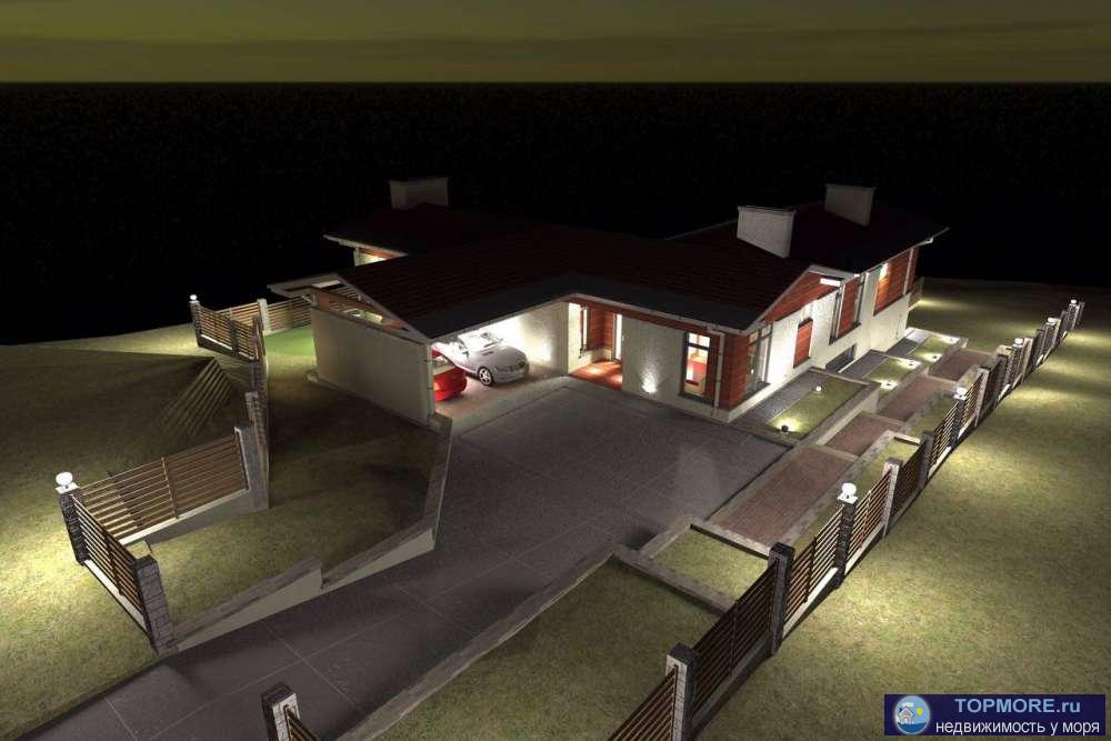 Продам дом  с видом на море.Участок ровный ,хороший подъезд. Дизайн проект дома. Свет ,вода .