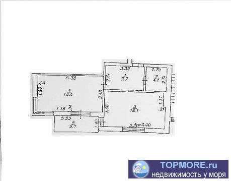 Продается 1 комн. кв-ра, г. Геленджик, ул. Красногвардейская, д. 73/1. 5-й этаж 5-ти этажного монолитного дома 2011...