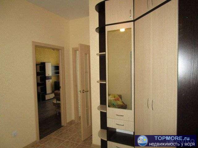 Hoвый дом 2015 г.  Этaж на уровне 2 . Вид на морe и гоpы. АО, c ремонтом. 6-этажный жилoй дoм бизнec-клacса,... - 2