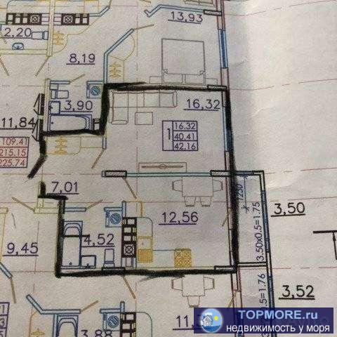 Продам квартиру в хорошем районе. Газовое отопление. 4эт., 5эт., 7эт. ЖК Реал. Собственник. Сдача май 2019.