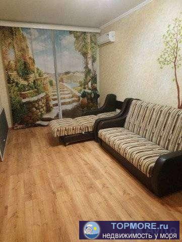 Продаю 1-комнатную квартиру, евроремонт, новая мебель, электронная и бытовая техника. Автономное отопление. Дом 2015...