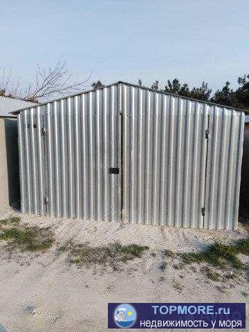 Продам в гаражном кооперативе Ветеранский 18 металлический гараж. 6*3 ,сухой, бетонированная подложка.  Микрорайон... - 2