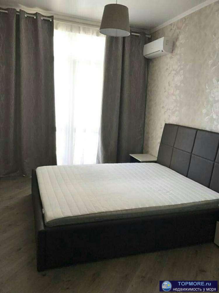 Квартира с видом на море. До набережной 300 метров. В квартире новая мебель и техника. Рядом аквапарк.