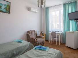 В гостевом доме, расположенном в шаговой доступности от набережной...