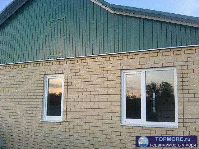 Продается новый дом,  без внутренней отделки, в доме 2 спальни, зал, кухня, ванна, туалет. Комнаты не проходящие... - 1