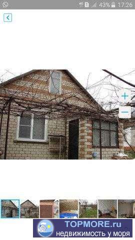 Продаётся дом, блок, кирпич, гараж, в доме все удобства, хоз постройки, садовые деревья.В дом проведен газ,... - 1