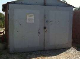 Металлический разборной гараж б/у