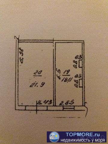Продам гараж (21,9 м?) и прилегающее к нему подсобное помещение (18м?), общей площадью 39,9 м?, в цокольном этаже... - 1